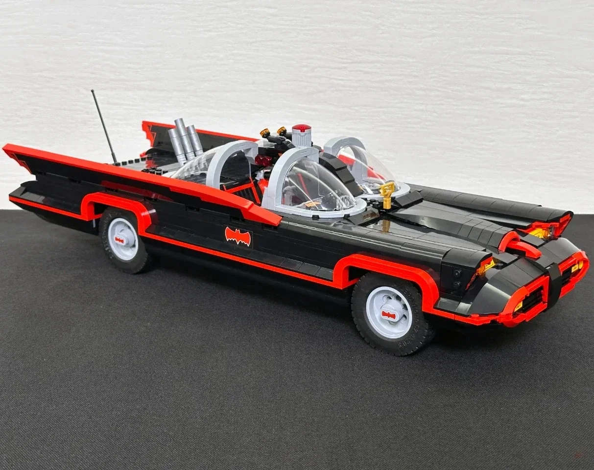 Neue Die Klassische Tv Serie Bat Auto Bausteine Mobile Auto Modell Ziegel Spielzeug für Kinder