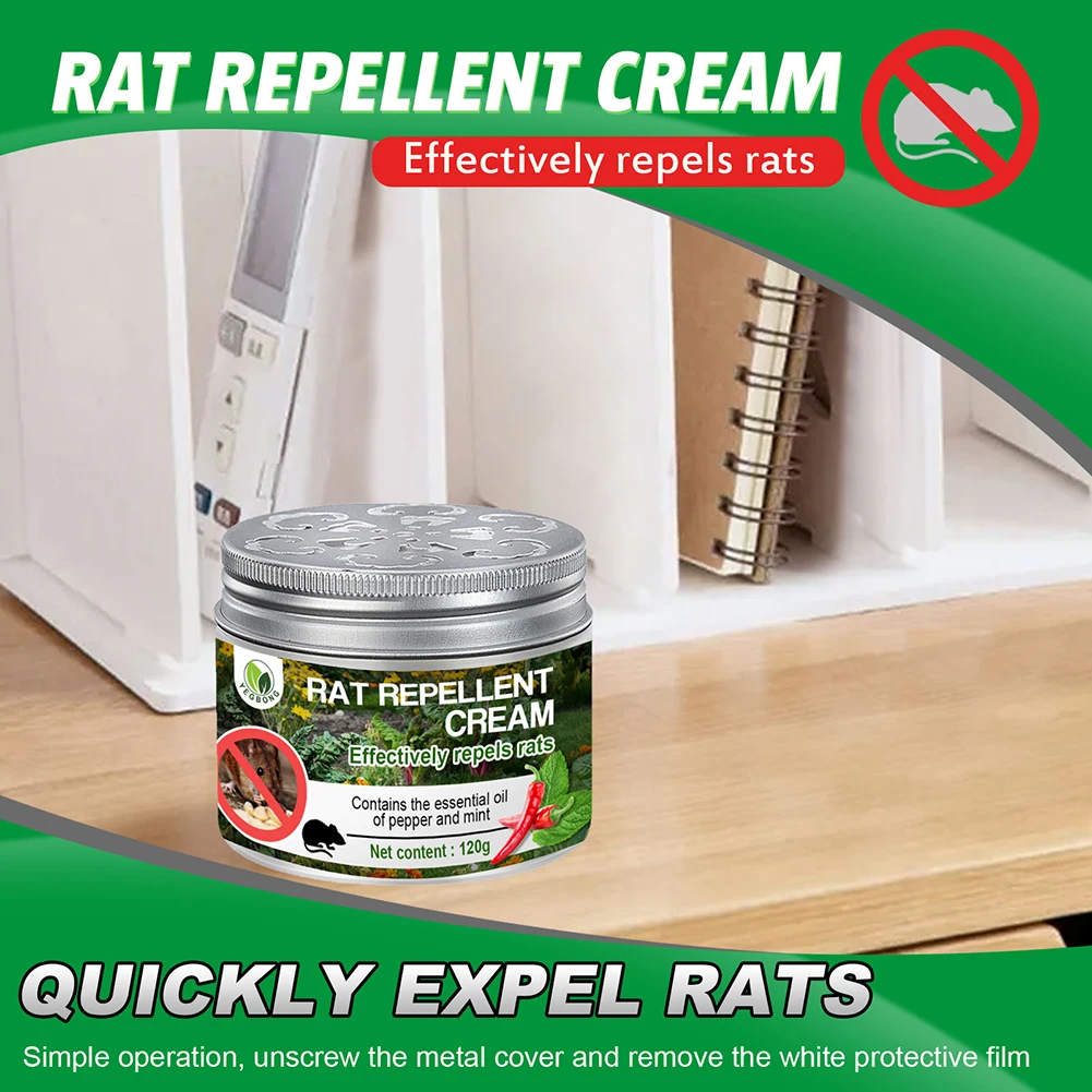 Rat Repellent Gel Deratization Cream Rodent Repellent House Pest Control Outdoor Pest Control Rodent Mice Repeller