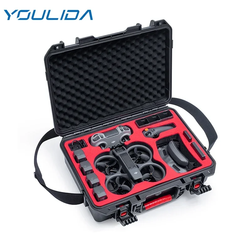 

STARTRC Hard Shell For DJI Avata 2 Accessories Storage Case Waterproof Box Portable Suitcase For Avata 2 Travel Carrying Case