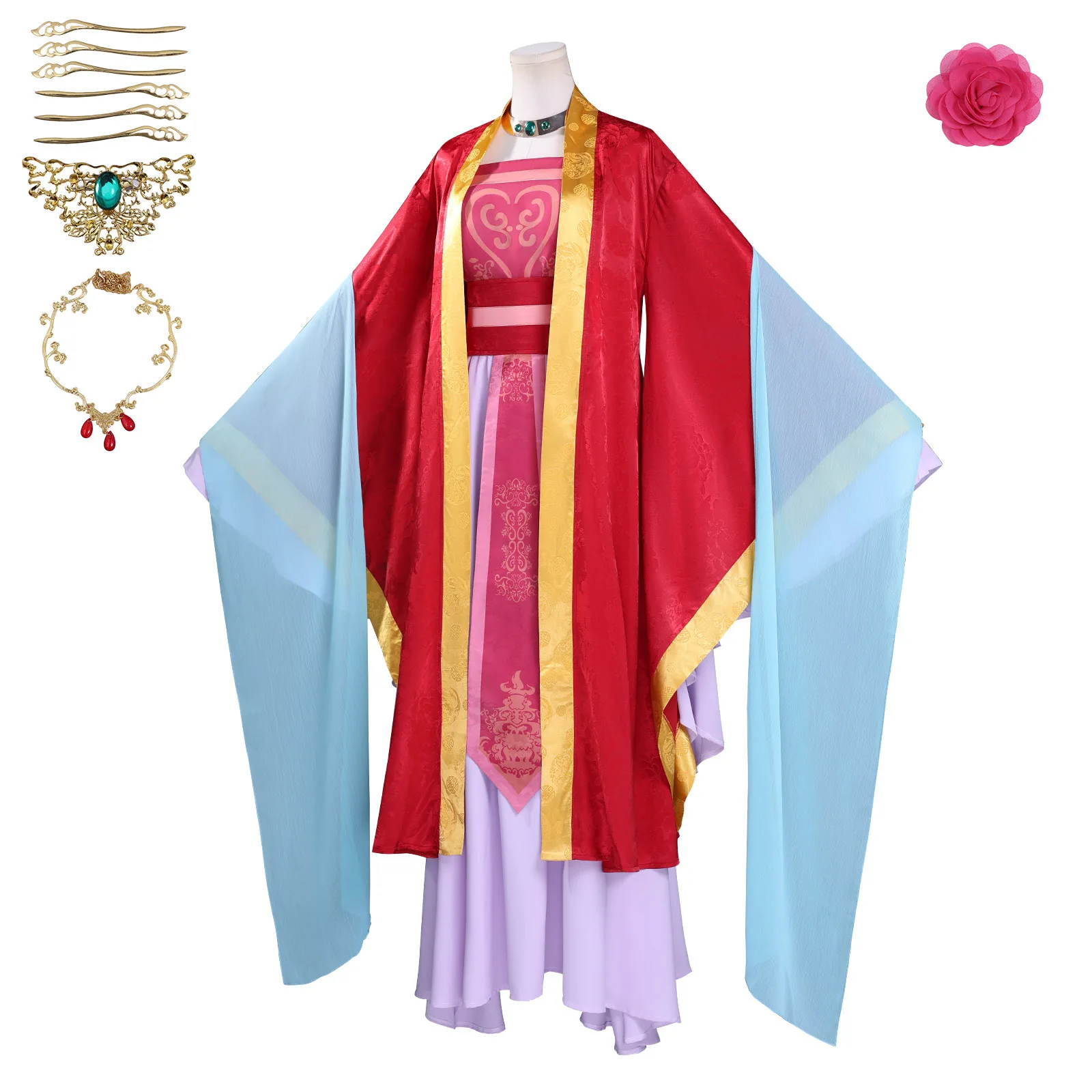 يوميات الصيدلي Gyokuyou أزياء تنكرية للعب الأدوار الملابس التقليدية فستان جديد الزي النساء حفلة كوميك كون #5