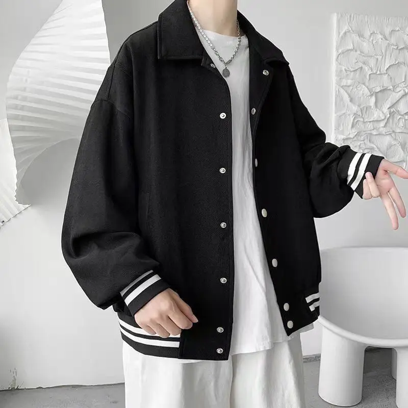 

Mens Jacket Man Class Coats Baggy Oversize Plus Large Loose Freedom Movement Urban Streetwear Downtown Y2K Youth Culture Hip Ins
