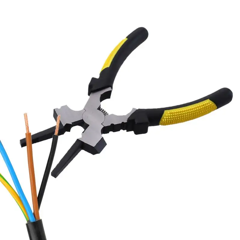 MIG Welding Pliers 7-inch Arc Welding Equipment Axe-shaped Wire Solder Pliers Argon Arc Non-Slip Handle Clamp For All Welders