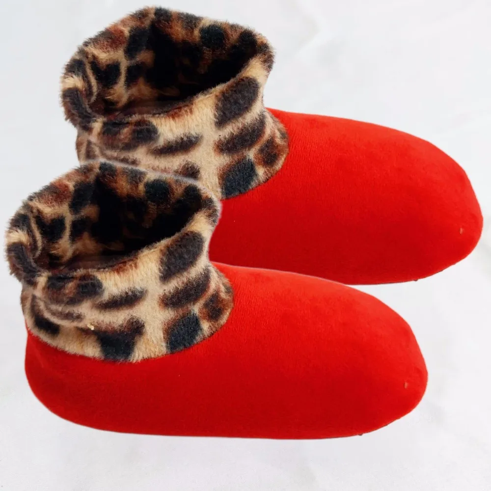 

Модные зимние теплые домашние носки для кровати, домашние флисовые нескользящие носки, термоэластичные напольные тапочки для женщин