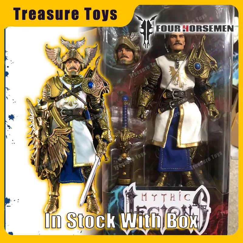 

Four Horsemen Mythic Legions Necronominus Series Sir Gideon Heavensbrand 2 Anime Action Figure Figurine Model Custom Toys Gifts