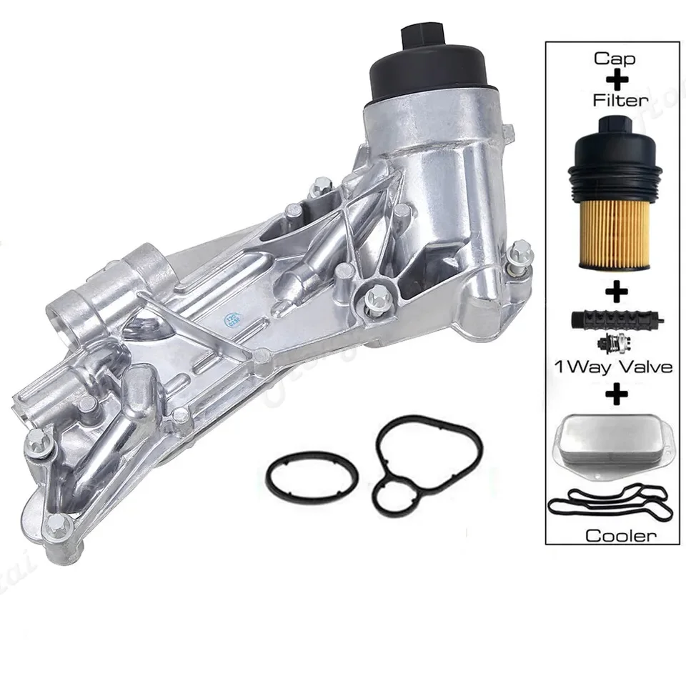 

NEW Engine Oil Cooler Assembly 93186324 Radiator module Oil cooler Original box For Chevrolet Cruze Aveo Sonic 1.8L Pontiac G3