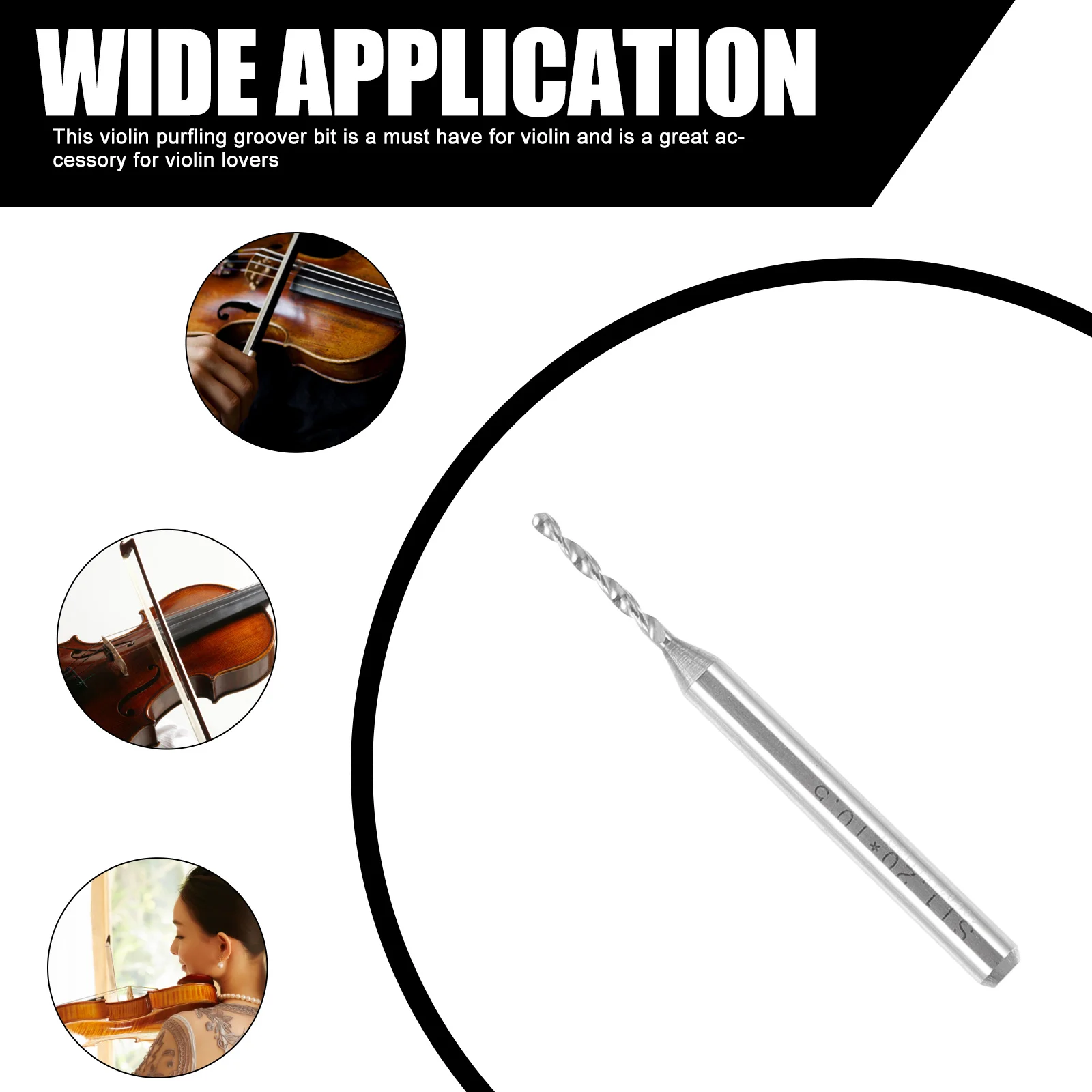 1.2 مللي متر الكمان مثقاب الخشب ل Purfling الأخدود قطع قاطعة المطحنة قاطع الأخدود الكهربائي Luthier أداة الكمان صنع الملحقات