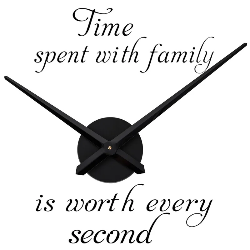 

1PC Brief DIY Large Clock Needles Quartz Mechanism Big Size Hour Hands Accessories for 3D Wall Clock Modern Home Decor New