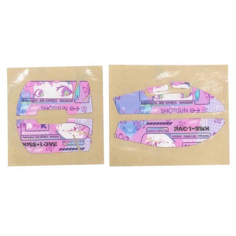 Handgefertigte, rutschfeste, schweißresistente Maushaut-Skates für Superlight Mouse, selbstklebendes Dropship