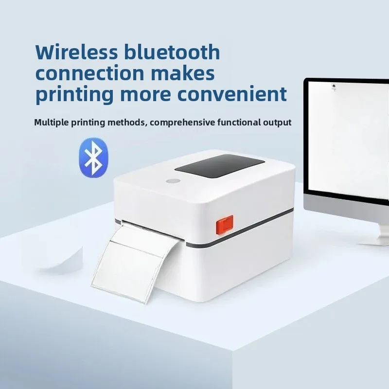 Bluetooth thermal label paper express sheet barcode self-adhesive