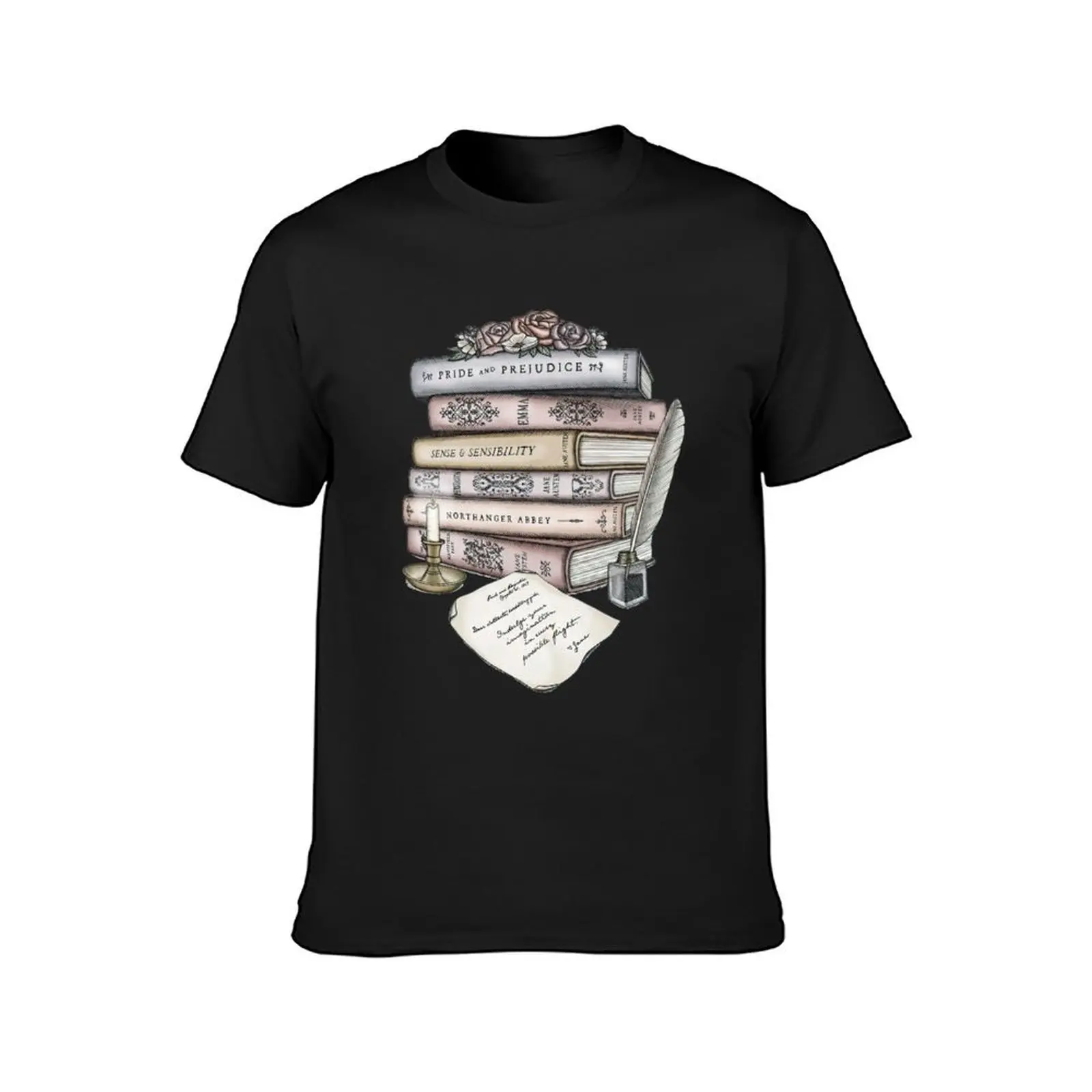 Persuasion Book Collection T-Shirt quick drying shirts graphic tees heavyweights big and tall t shirts for men