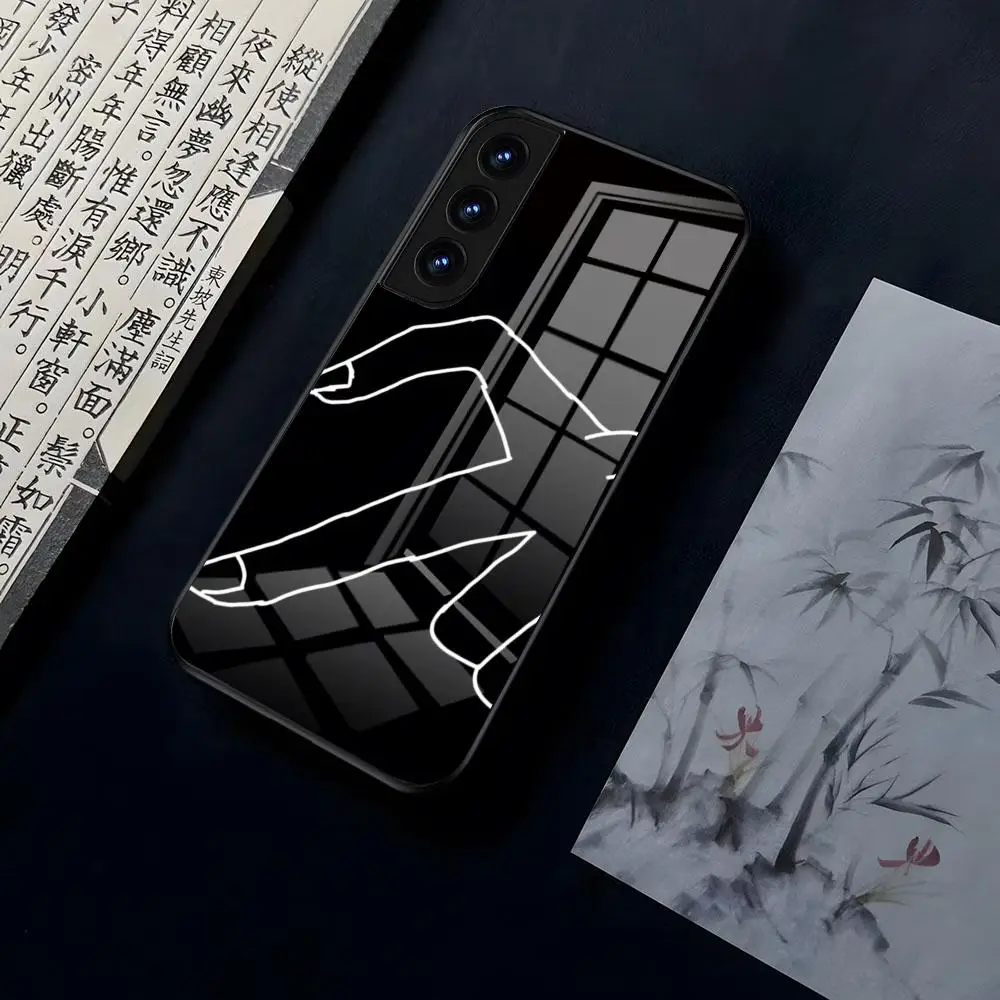 Minimalist Line Sexy Couple Phone Case For OPPO A 55 54 One Plus 8T 92s A93s A94 95 8 9 7 Pro FindX3 X5PRO RENO4 RENO7 Reno4se 5