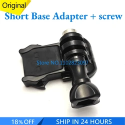 Original Short Quick Buckle Clip Basic Base Mount +Scew for GoPro HD Hero 12 11 10 9 8 7 6 5 4 3 3+ Fusion Max Session Camera
