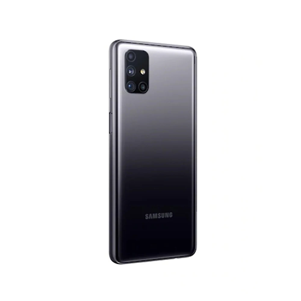 هاتف سامسونج جالاكسي M31s 4G LTE الأصلي بشريحتين 6.5 بوصة 6 جيجابايت رام 128 جيجابايت روم 64 ميجابكسل + 12 ميجابكسل + 5 ميجابكسل بصمة هاتف محمول يعمل بنظام أندرويد