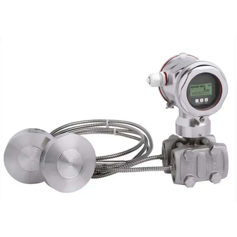 E+H FMD78 Deltabar S Differential Pressure Transmitter Double Capillary Diaphragm Seal HART SIL3 Certified