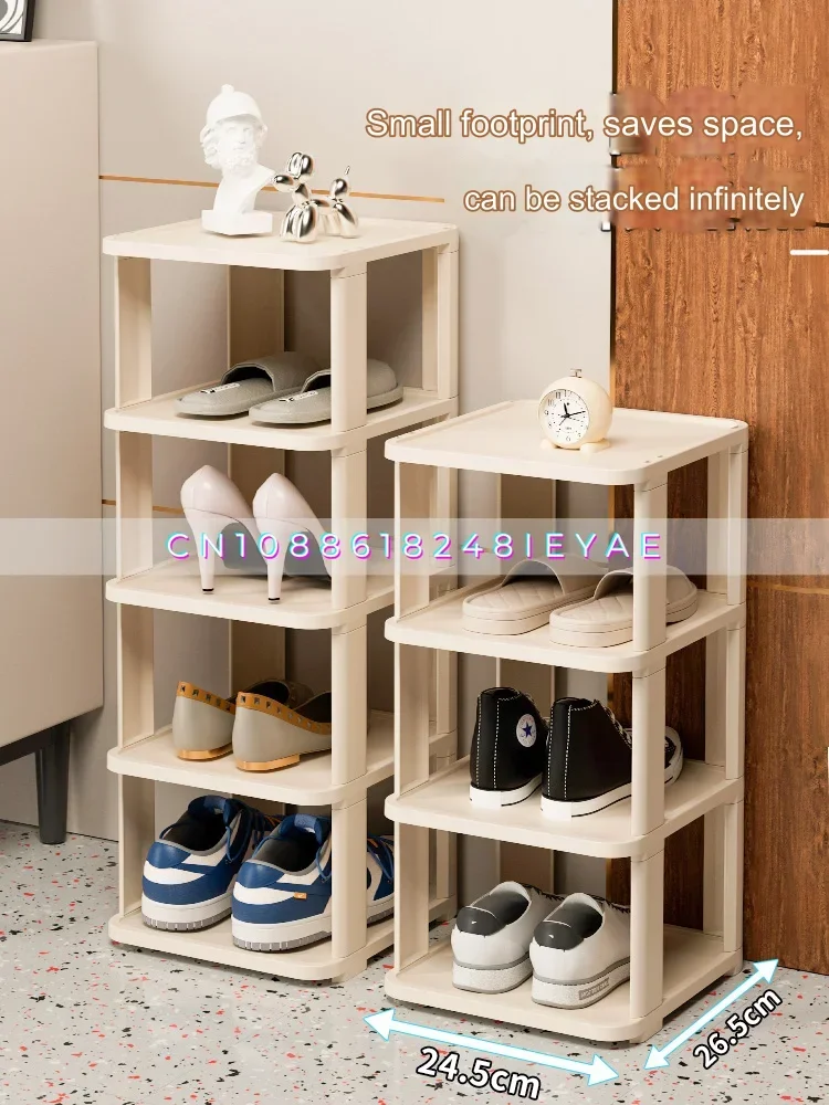Rack Simple Household Door Storage Artifact New Cabinet Indoor Multi-layer Space Saving Small Narrow Shelf