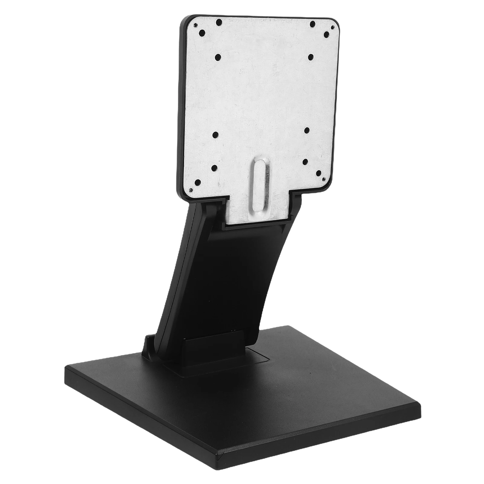 

Foldable Base Stand for 10 27 Inch Monitors Adjustable Height Carbon Steel Computer Wall Mount Enhanced Stability Space