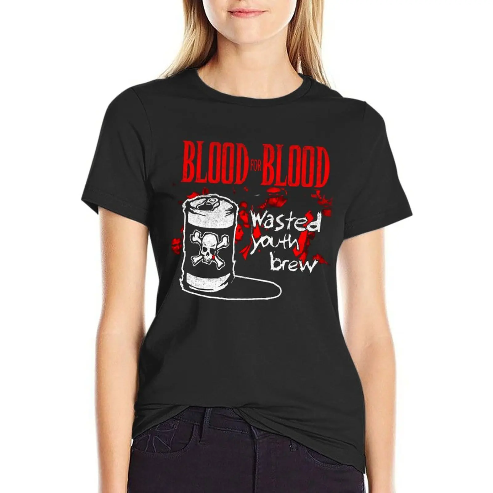 Blood for Blood T-Shirt cute clothes summer clothes white t shirts for Women