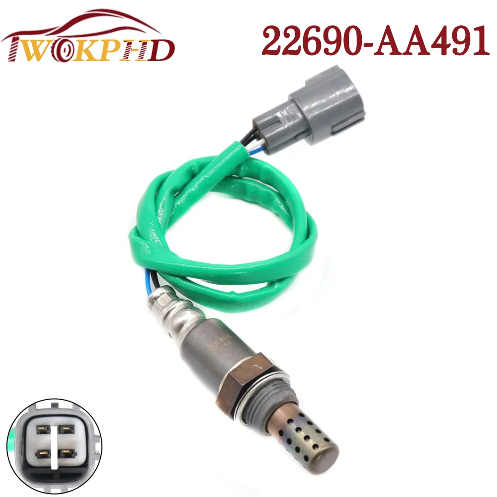 NEW Car Rear Downstream Air Fuel Ratio Lambda O2 Oxygen Sensor 22690-AA491 for Subaru Forester Impreza Legacy Baja SAAB H4 01-07