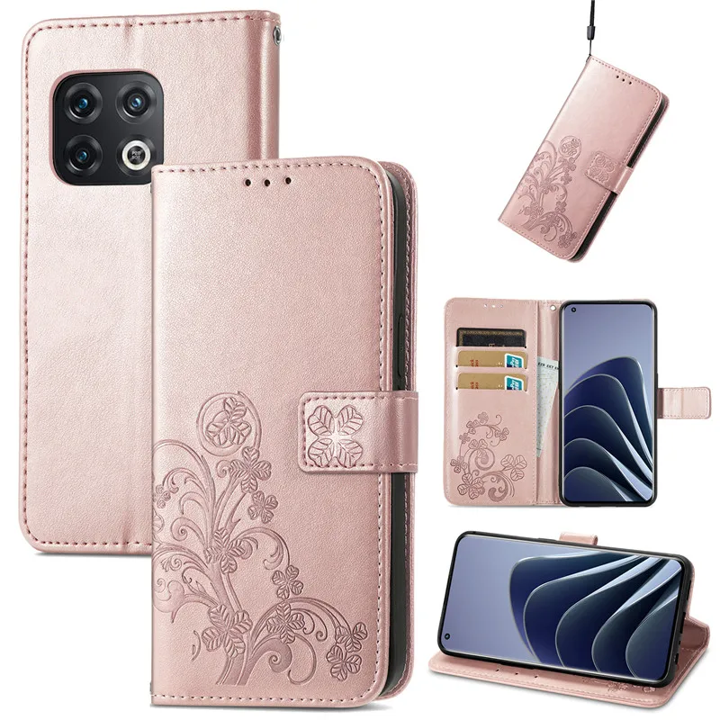 

Flower Leather Flip Case For Oneplus 10 9 8 Pro 8T 9R 9RT Nord N100 N10 5G CE 2 One Plus 10 Pro 9R 9Pro Wallet Case Coque Fundas