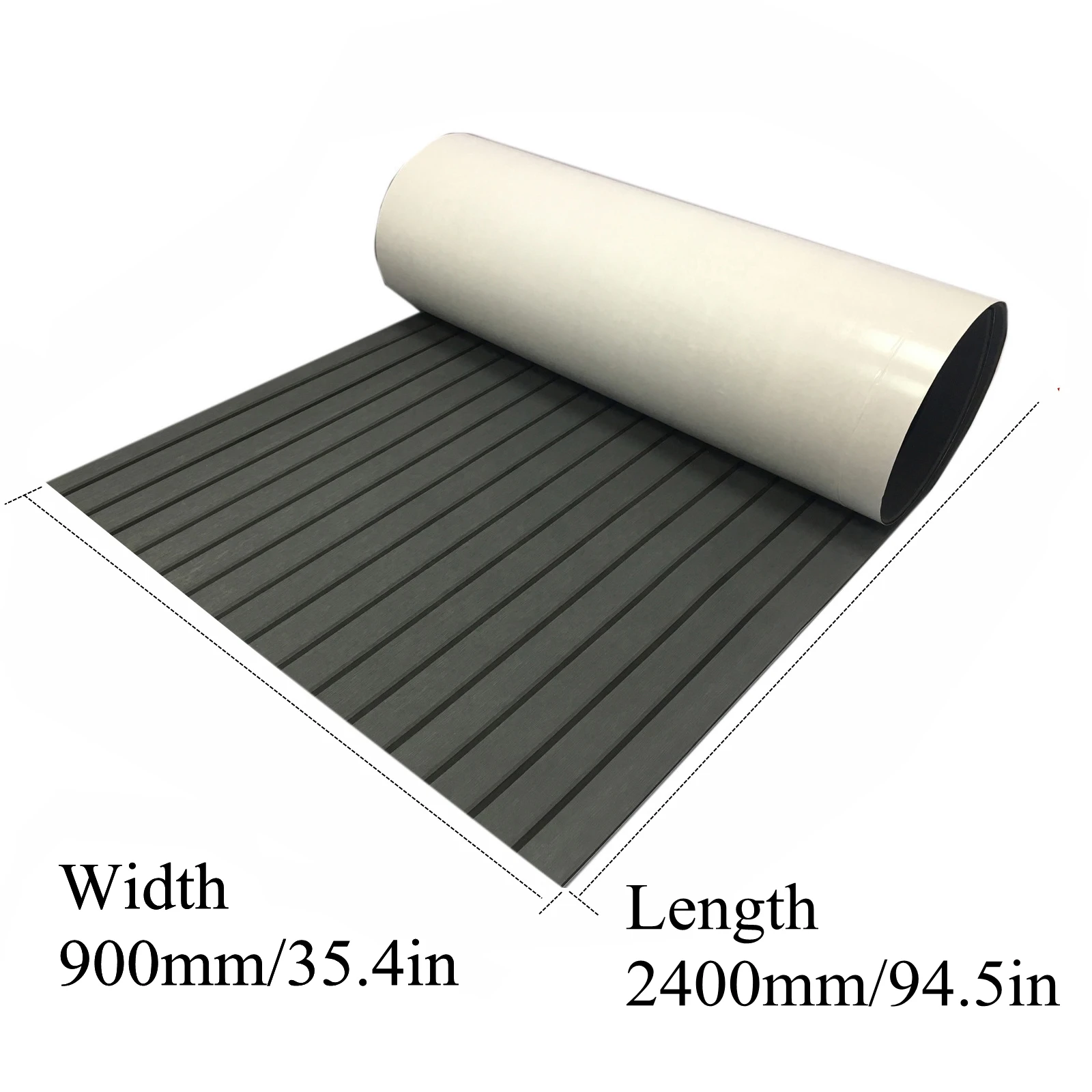 

Boat Flooring EVA Foam Decking Sheet Faux Teak Marine Mat Marine Carpet Cooler Tops Seating Non-Slip Self-Adhesive Flooring Mate