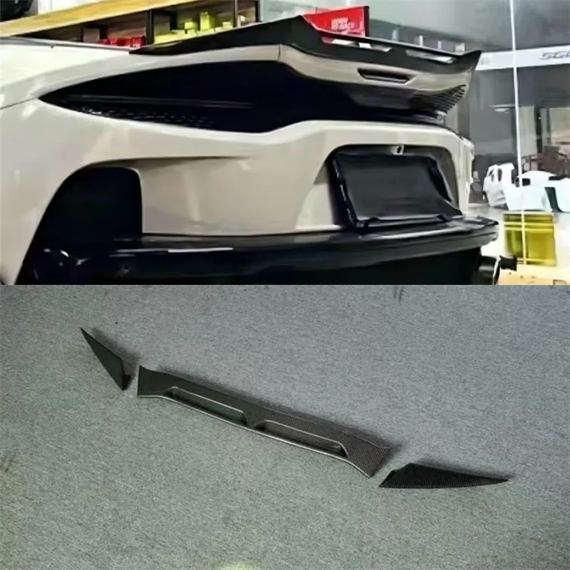 

For McLaren GT Real Dry Carbon Fiber Tail Wing Wing Rear Trunk Lip Car Accessories Refit Decoration Spoiler Kit