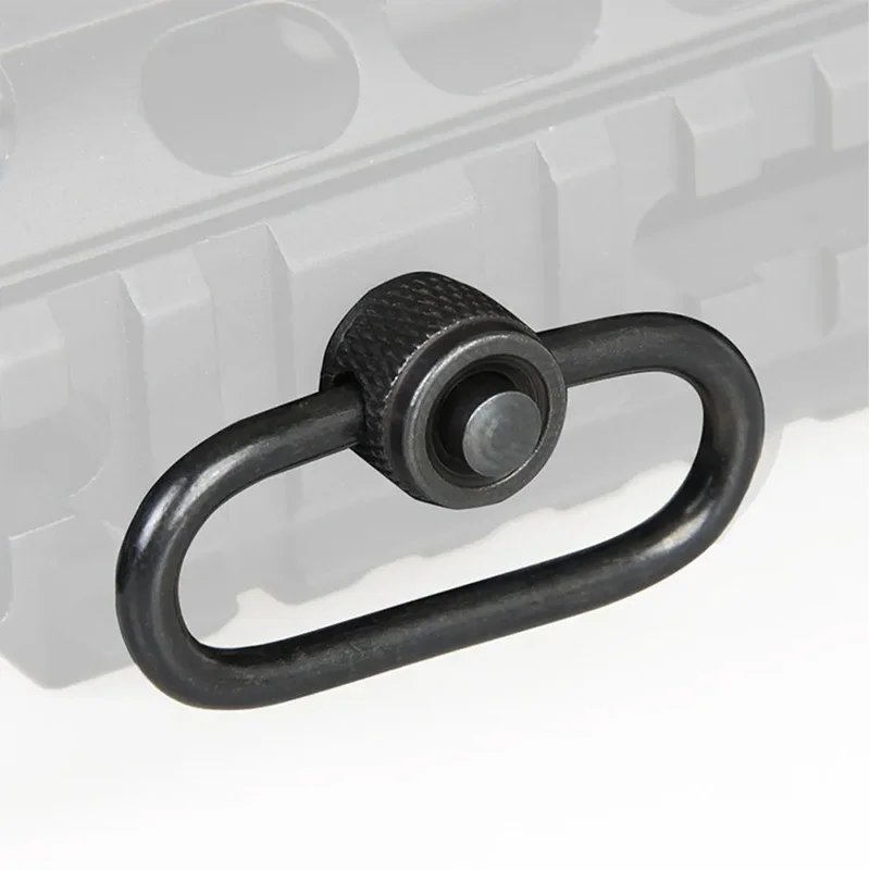 장난감 총 액세서리, 전술용 빠른 탈착 릴리스 QD 슬링 마운트 스코프 마운트 링 스터드 스트랩 버클 야외 사냥 액세서리