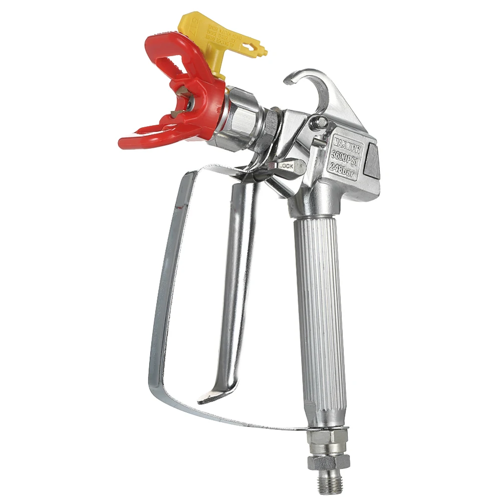 3600PSI High Pressure Airless Paint Spray Gun With 517 Spray Tip & Nozzle Guard Pump Sprayer And Airless Spraying Machine