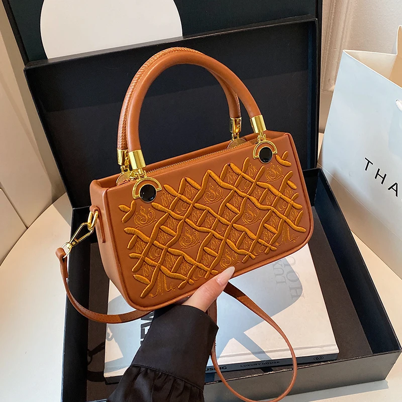 

Women Designer Purse Luxury Leather Handbag Fashion Solid Color Crossbody Bag For Women Elegant Shoulder Bag Ladies Evening Bag