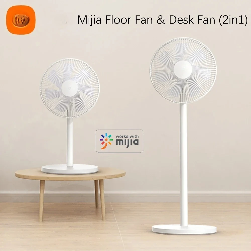 

MIJIA Floor Fan Smart Standing Fan AC Frequency Conversion Electric Floor Standing Fan MI HOME App Control Timing Fan
