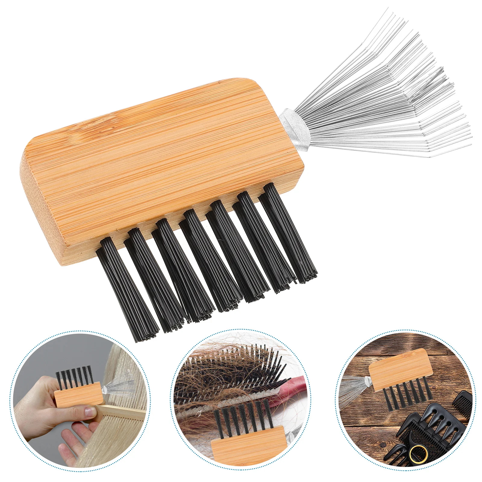 

Flower Arrangement Holder Cleaning Tool Wooden Metal Rake for Deep Clean Between Teeth Easy Grip Ergonomic Design Cleaner