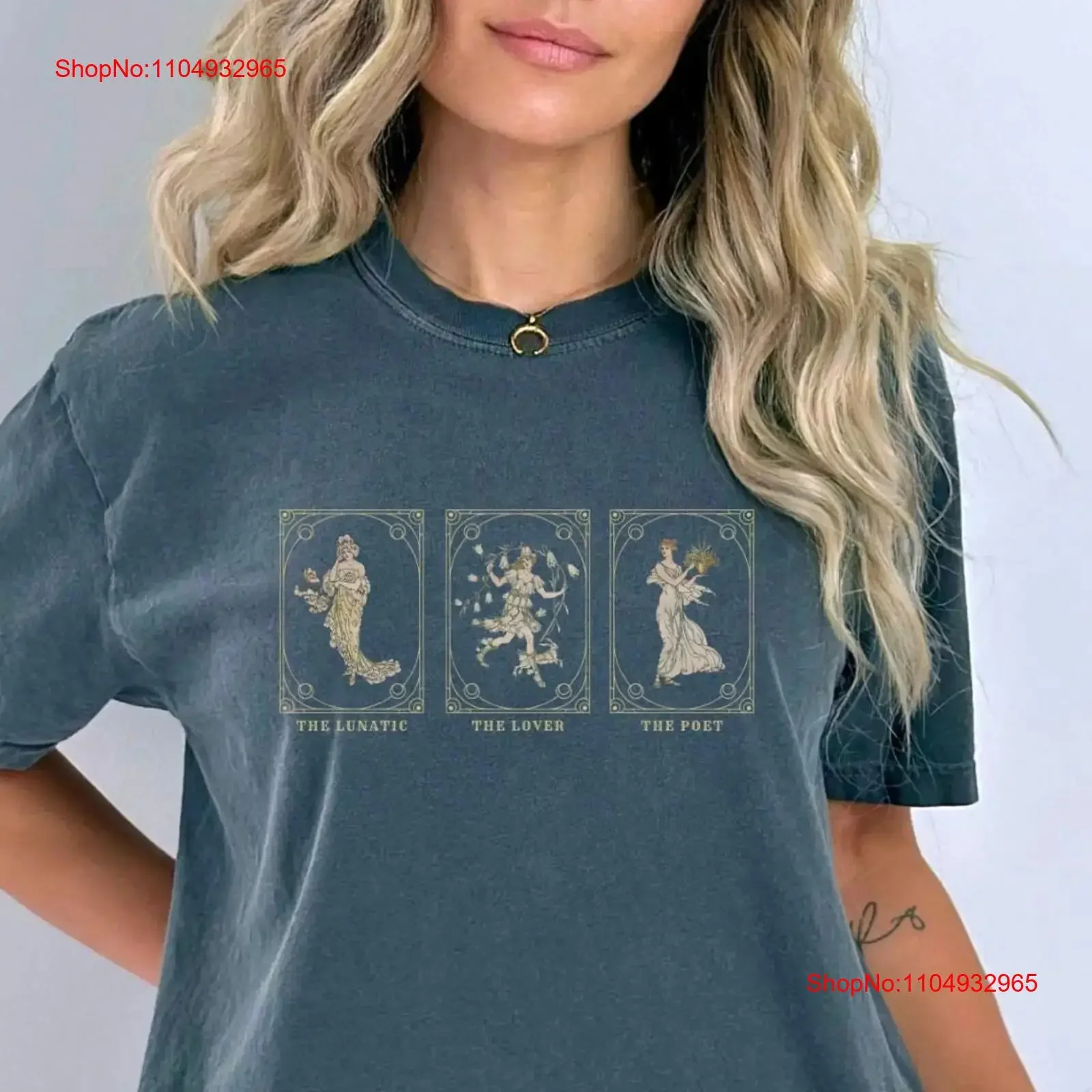 

Футболка Shakespeare TaroT с цитатой Fairy Grunge Light Academy Teacher, винтажная стираная повседневная удобная слегка