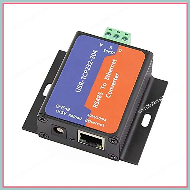 N94R Modbus Serial Port RS485 Ke Server Konverter Ethernet USR-TCP232-304 Transmisi Data DHCP/DNS Didukung Steker UE