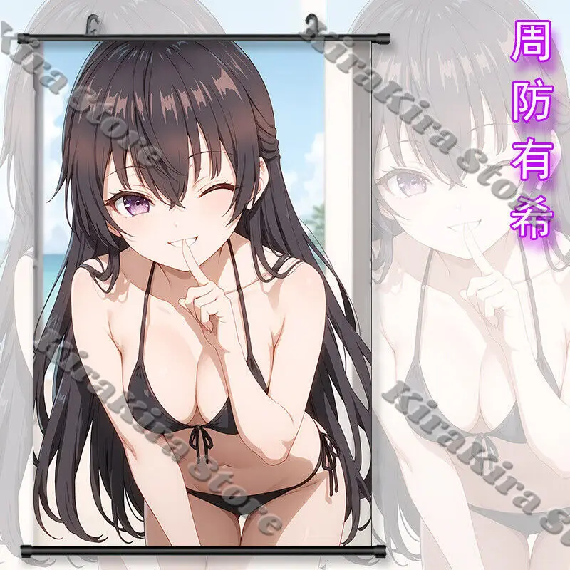 Alya A volte nasconde le sue sentimenti in russo Suo Yuki Camera da letto Alisa Mikhailova Kujou Decorazione da parete Ornamenti anime Murale