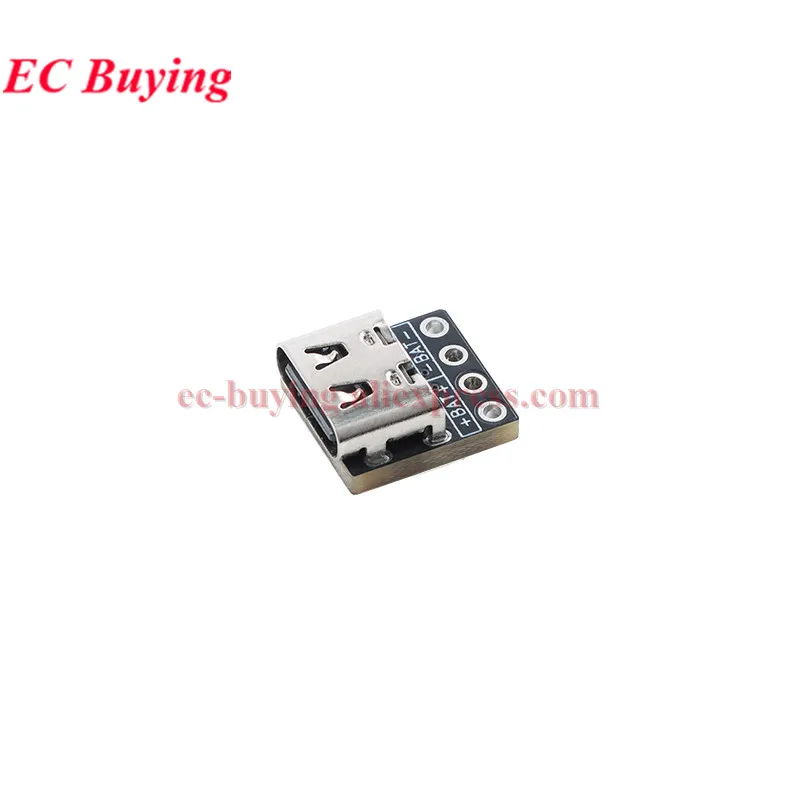 1Pc-20Pcs DC 5V Mini 4.2V Type-C 18650 Lithium Battery Charger Board TP4057 500mA BQ25170 800mA Charging Module Iron Phosphate