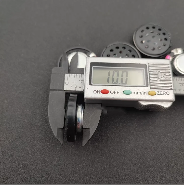 Unidade de alto-falante hifi 27mm, capacete de 32ohm, fone de ouvido, peças de reparo com capa de proteção, som bom fundo