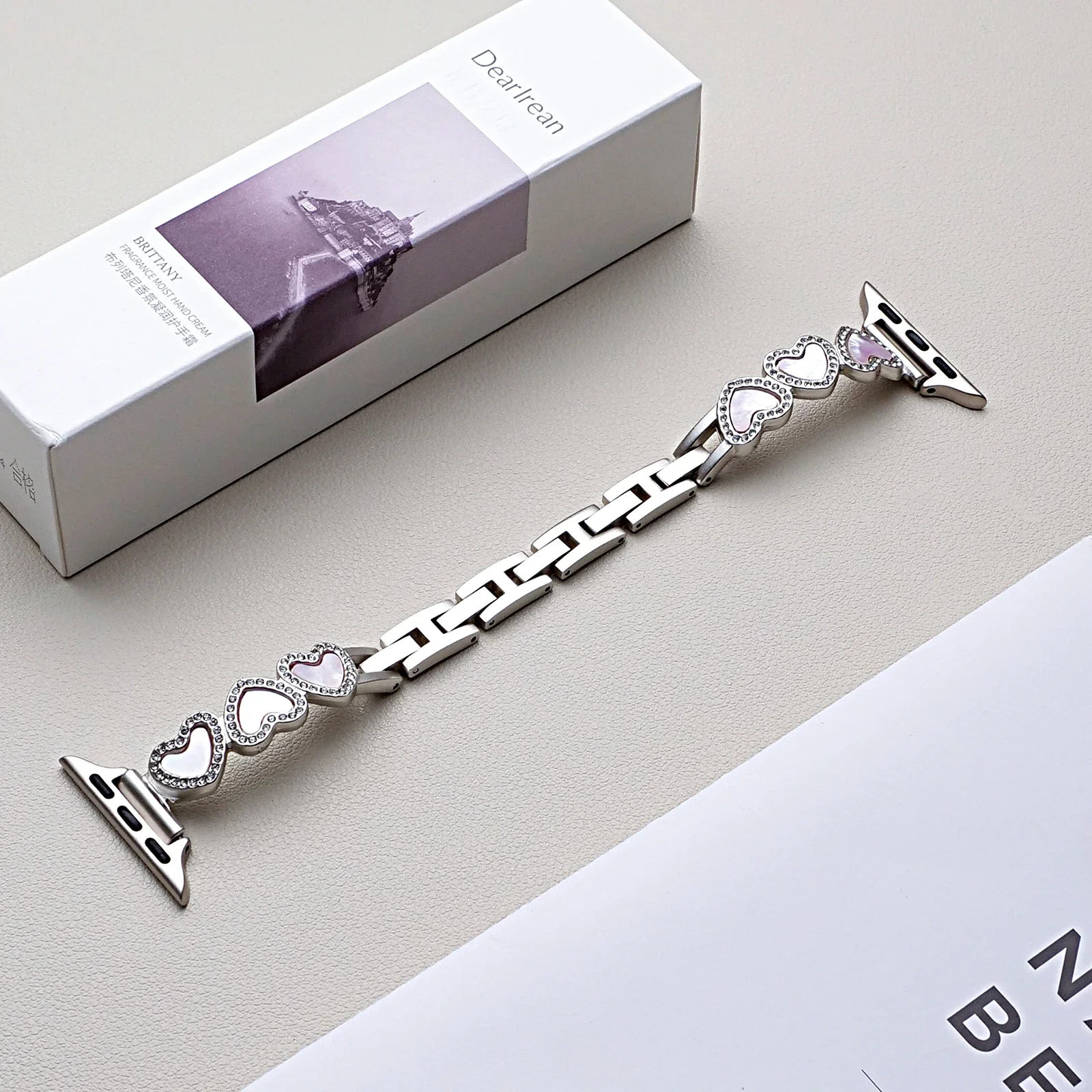 Diamond Strap for Apple Watch Ultra 2 49mm 45mm 44 42mm 38 40 41mm Luxury Watch Band for IWatch Series 9 8 7 6 5 4 Se 3 Loop