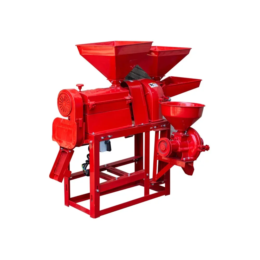 Multifunctional combined rice milling machine, rice peeler, corn and grain grinder