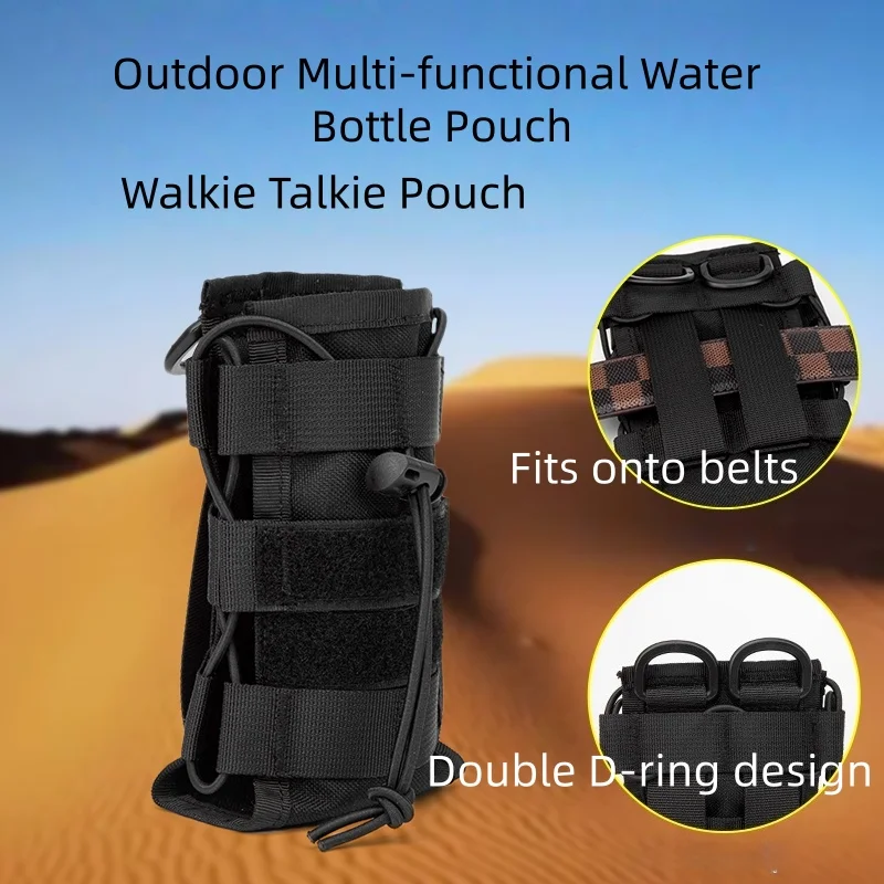 Tactical Radio Pouch Molle Water Bag Cell Phone Holder Pocket Magazine Pouch Outdoor Hunting Accessories