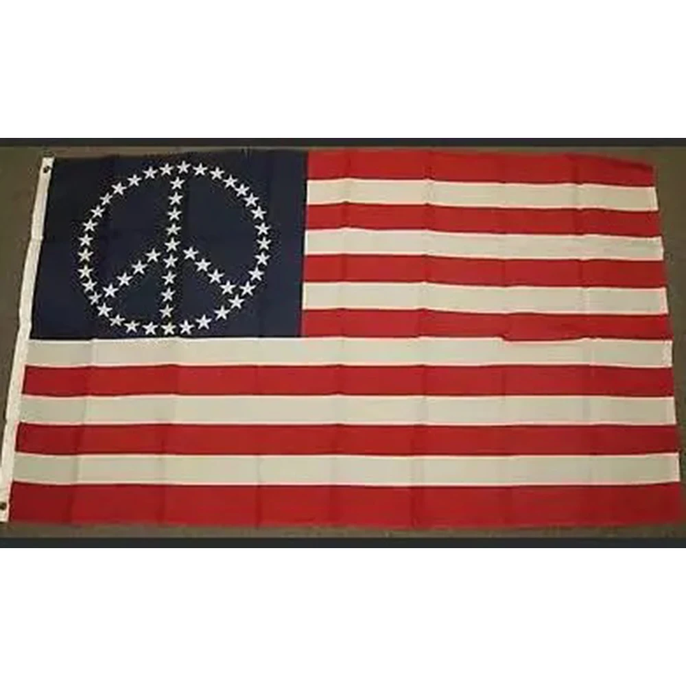 2X3FT Custom Peace … - image