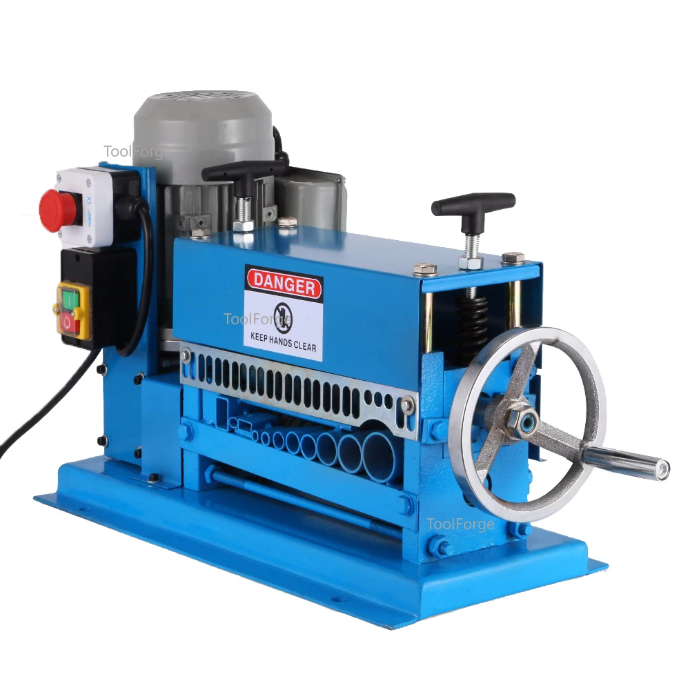 220V Portable Powered Electric Wire Stripping Machine Scrap Cable Stripper