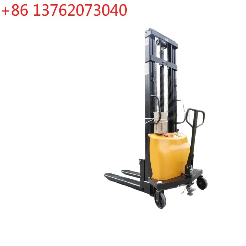 Semi-electric lift truck loading and unloading truck 1 ton 2 tons all-electric small lift hydraulic forklift