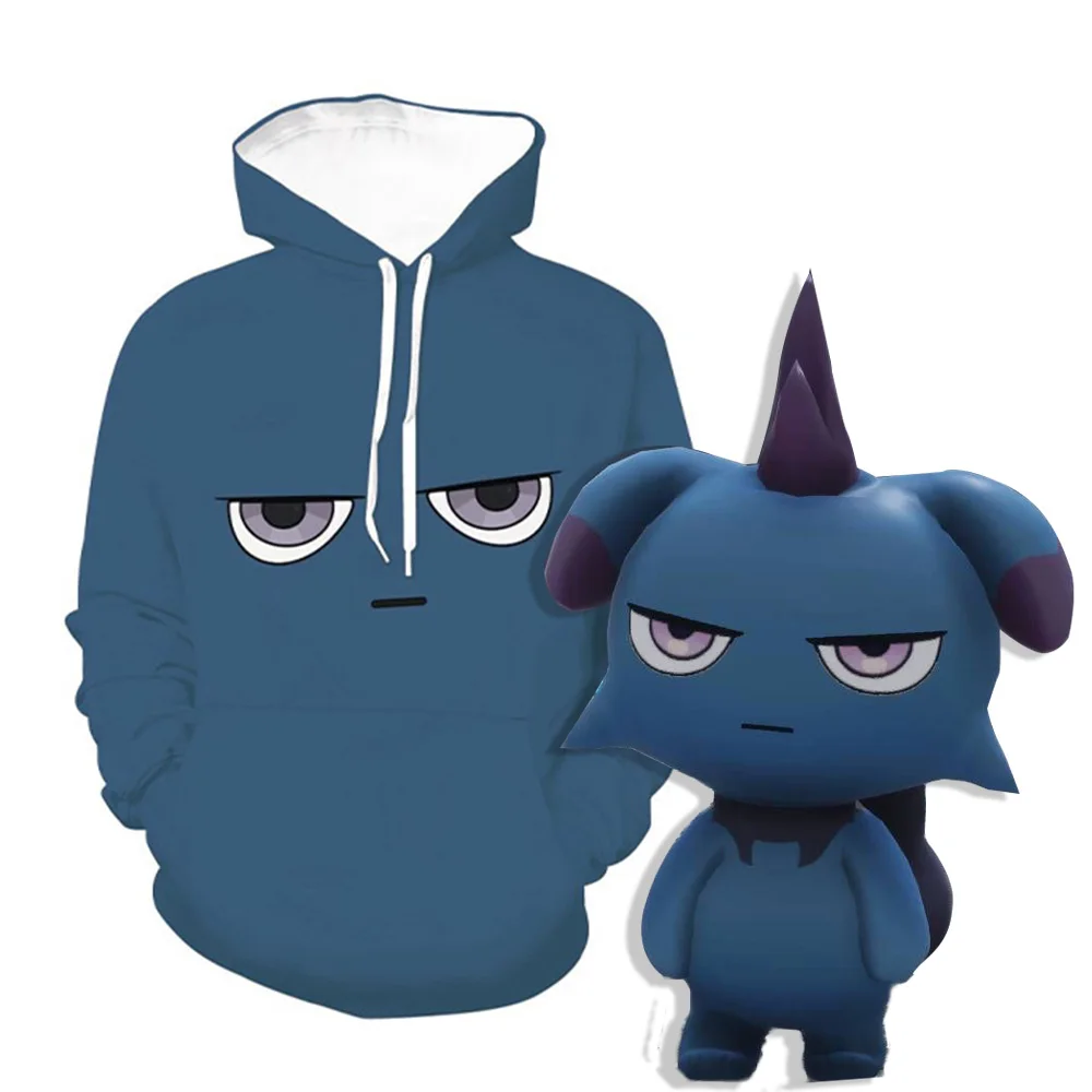 Spel Palworld Depresso Volwassen Cosplay 3d Geprint Hoodie Capuchon Sweatshirt Casual Pullover Hoodie Halloween Voor Mannen