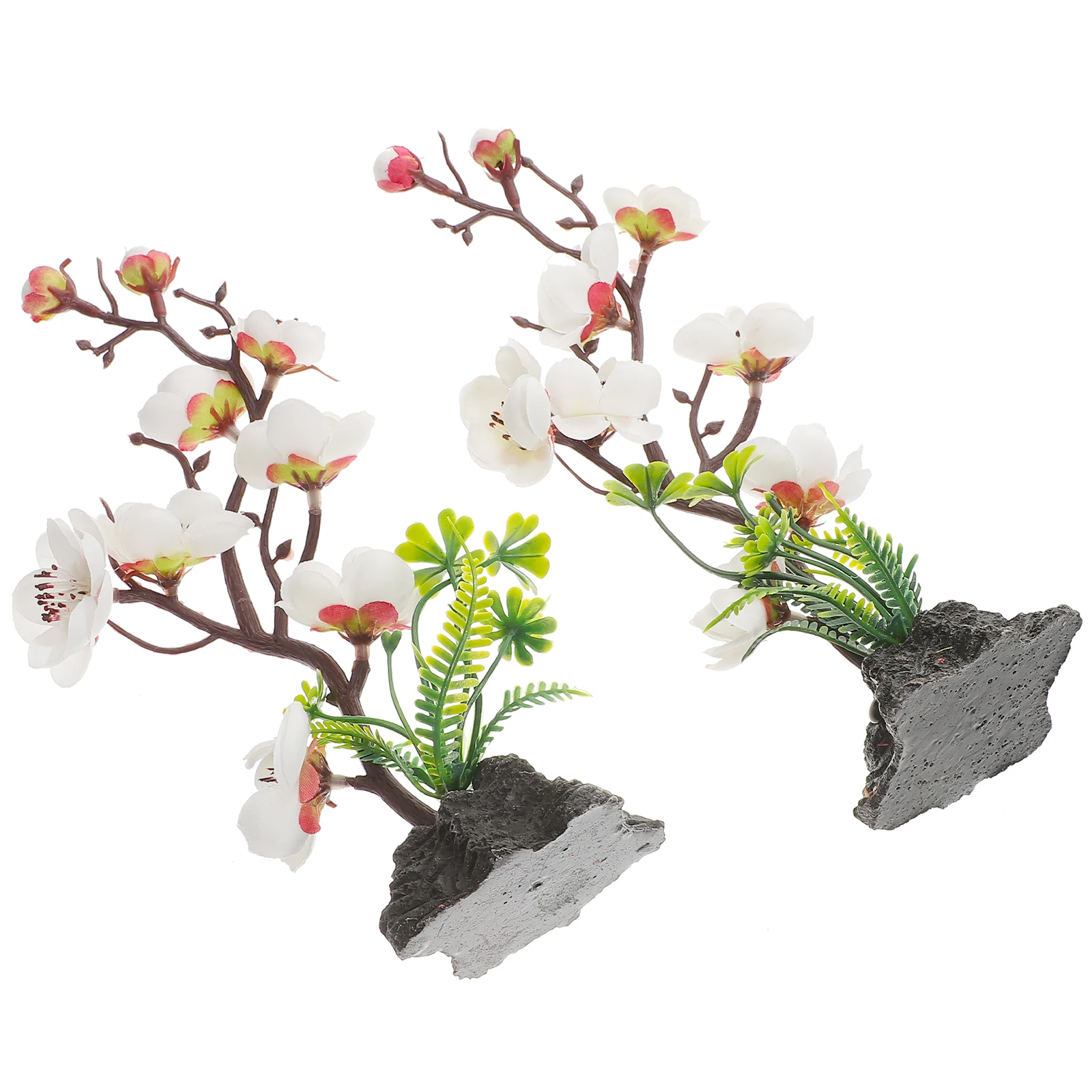 

2pcs Japanese Cold Dish Sashimi Plate Artificial Ornament Lifelike Green Plant Desktop Decor Fake Flower Craft Sushi Dish