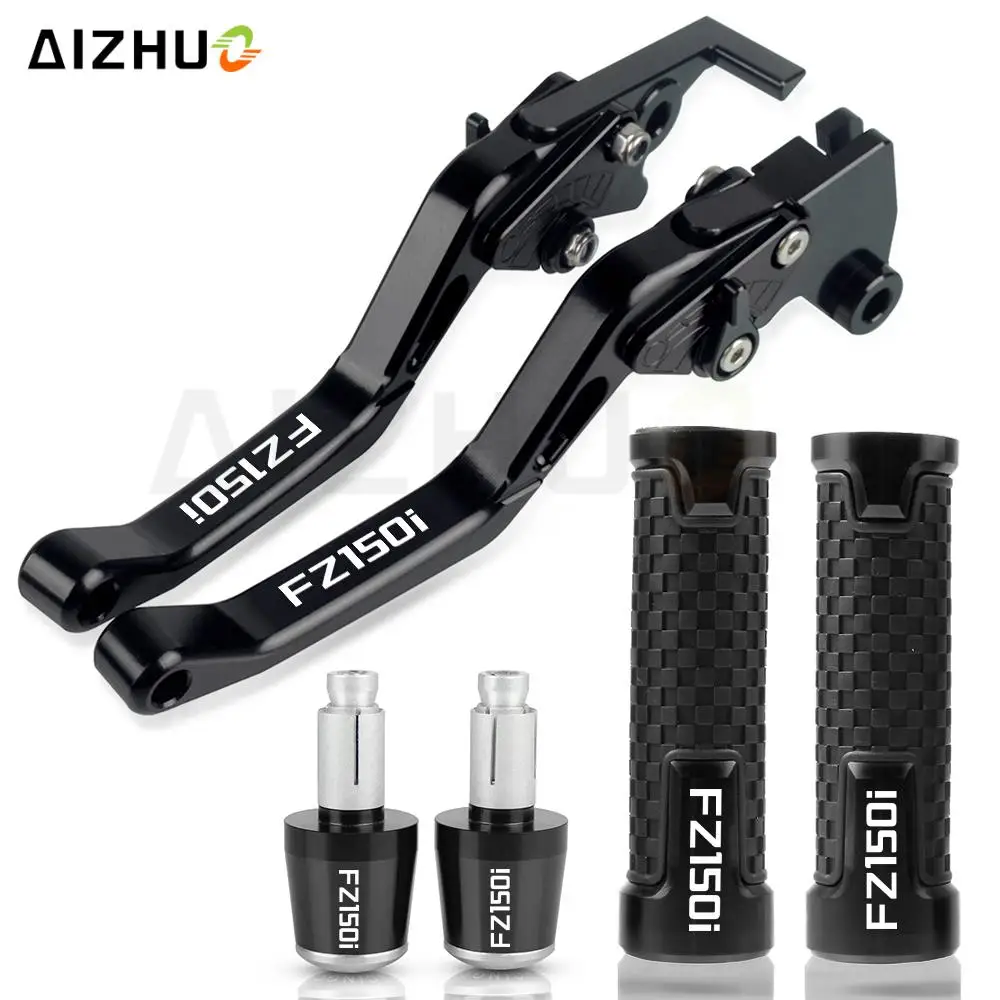 For YAMAHA FZ150I 2013 2014 2015 2016 2017 2018 FZ150i Motorcycle Aluminum Brake Clutch Levers Handlebar Hand Grips ends