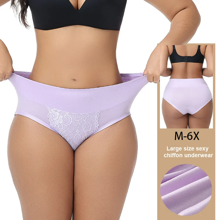 

Женские трусики больших размеров, с высокой талией, подтягивающие бедра, дышащие, кружевные, сексуальные