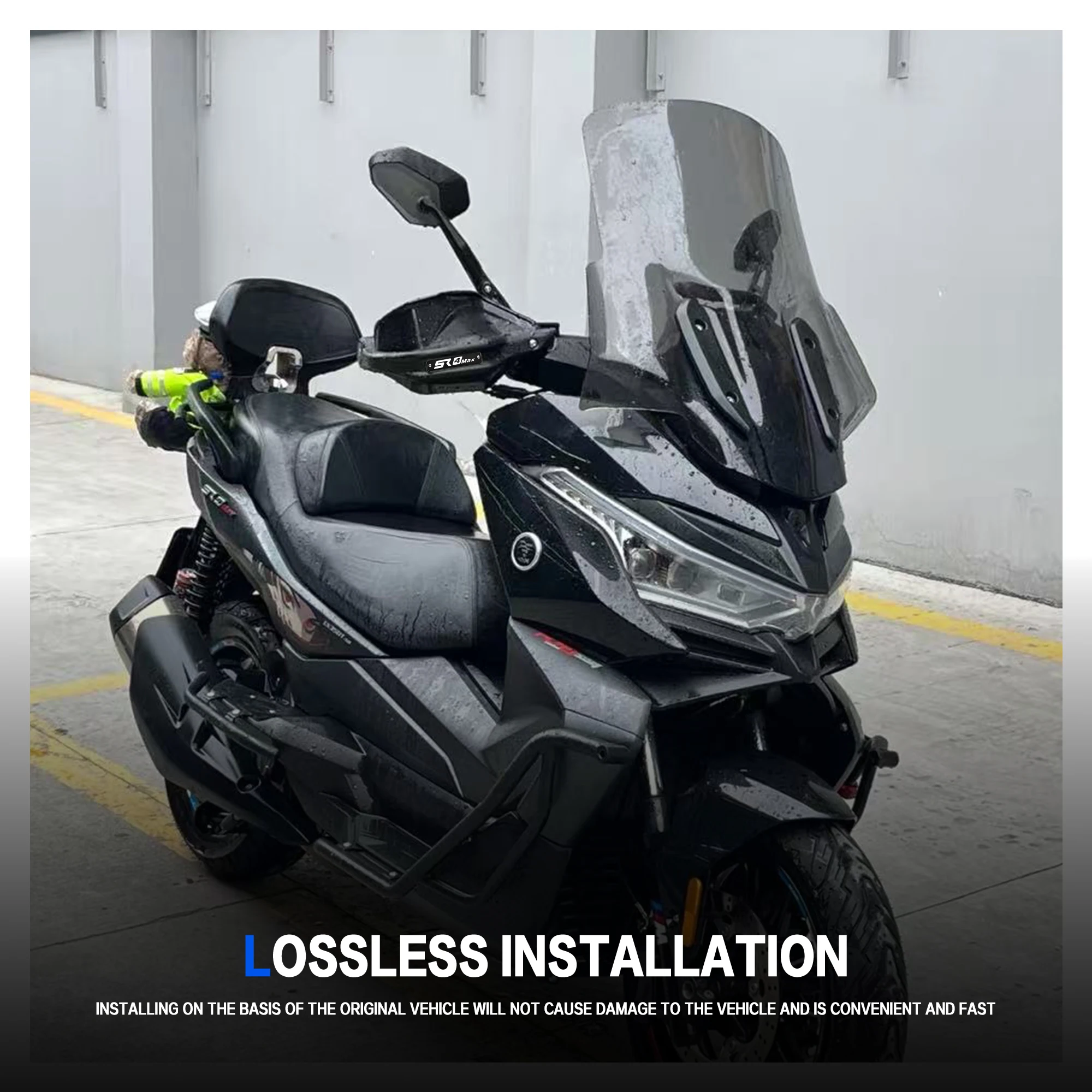 Для Loncin VOGE SR4 MAX SR4MAX 2022-2024 мотоциклетная защита для рук, защита руля, защитный чехол для лобового стекла