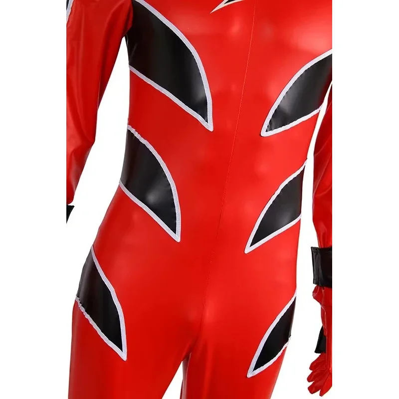 Sentai gekiranger cosplay vermelho juken fury lírio amarelo roxo gou fuukami bodysuits traje personalizado sizea; 2'k, 8;c'