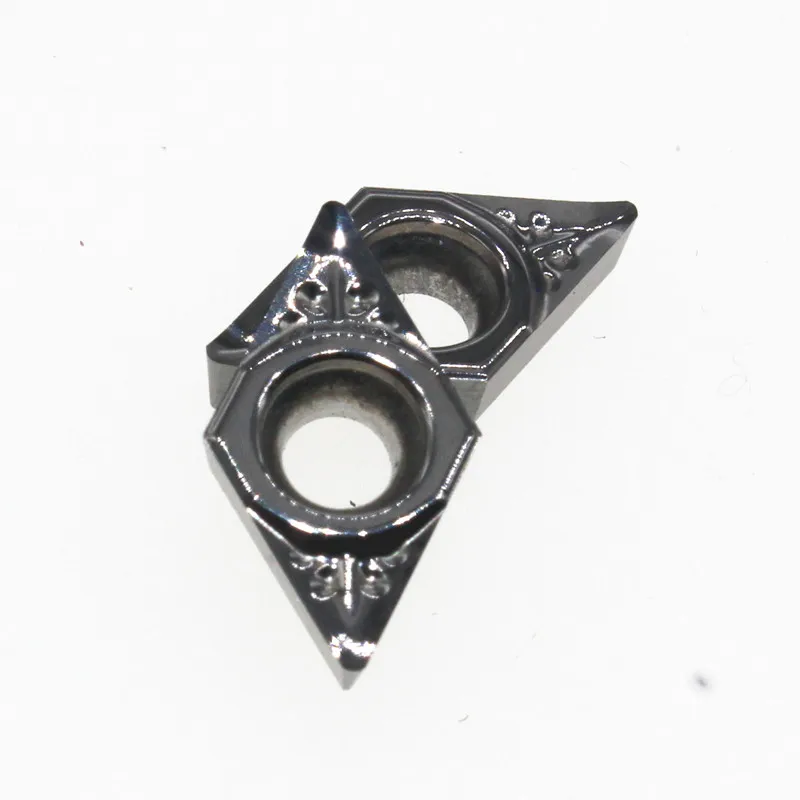 free shipping DCGT070202/04/08-AK H01 Internal turning tools Carbide inserts Machining non-ferrous metals (aluminum copper)