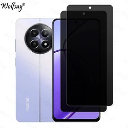 Anti-Spy Tempered Glass For Realme 12X Privacy Screen Protector For Realme 12X 12 X 5G Glass For Realme 12X 5G Glass 6.72 inch
