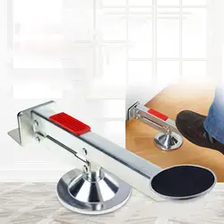 Professional Swivel Door Wooden Lifter Gadgets Stainless Steel Installation Tool Foot Pedal Door Lifter for Carpenters